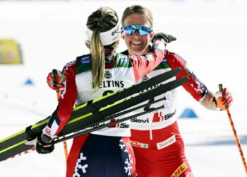 Лижні гонки. Йохауг закінчила сезон перемогою в масстарті, Діггінс – 9-та