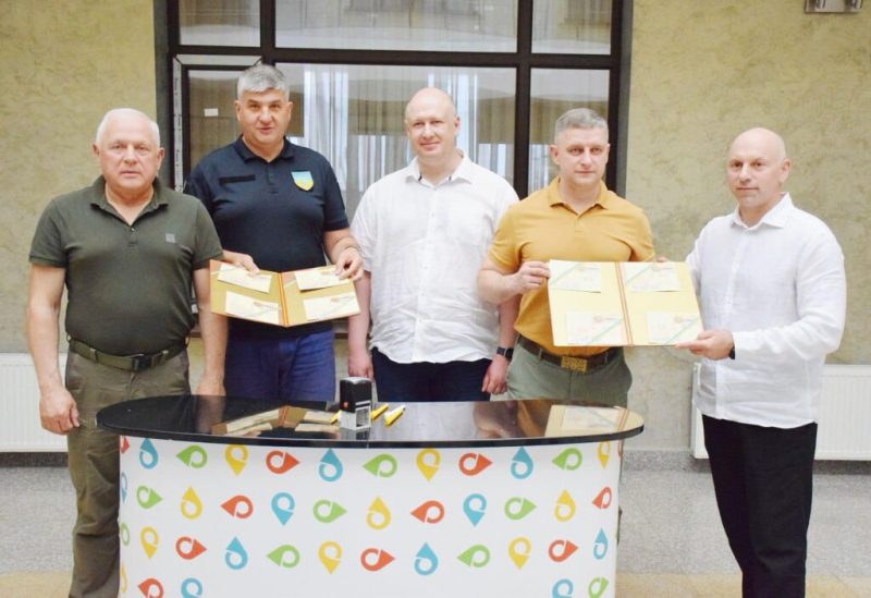 На Сумщині погасили поштову марку «Податки. Армія. Перемога»