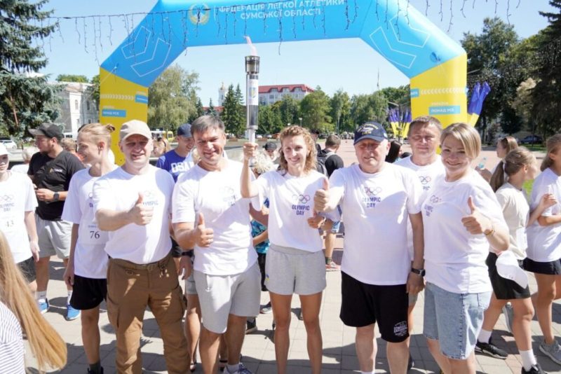 На Сумщині пройшов Всеукраїнський Олімпійський день (+фото)
