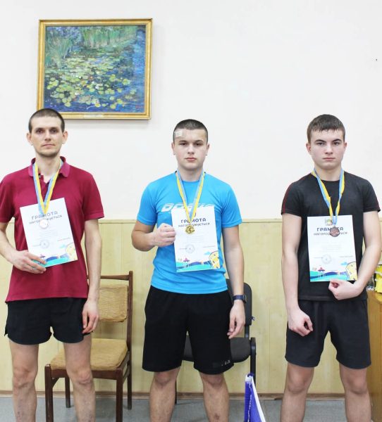 Охтирські спортсмени взяли участь у відкритих змаганнях з настільного тенісу