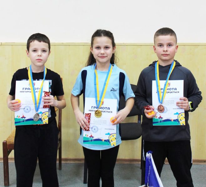Охтирські спортсмени взяли участь у відкритих змаганнях з настільного тенісу