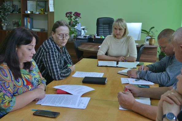 Підсумки апаратної наради  Шосткинської районної військової адміністрації