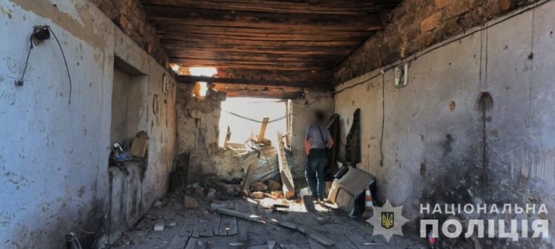 Поліцейські оприлюднили наслідки обстрілів з боку рф за минулу добу (+фото)