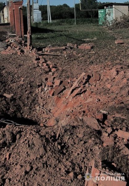 Поліцейські оприлюднили наслідки обстрілів з боку рф за минулу добу (+фото)