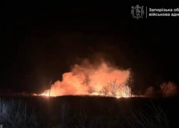 Росіяни атакували Запорізьку область: є проблеми зі світлом, виникла пожежа