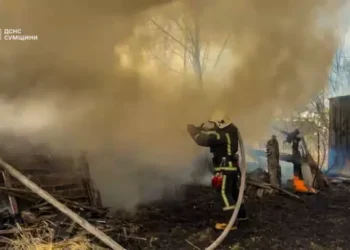 У Кролевці рятувальники загасили пожежу в господарській споруді