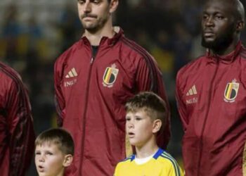 ВІДЕО. Діти Реброва супроводжували зірок збірної Бельгії. Пощастило