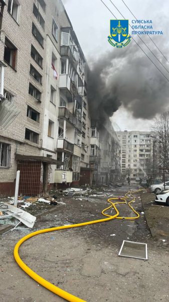 Внаслідок ракетного удару по Сумах – 65 поранених, з яких 14 – діти