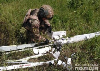 Жителі села на прикордонні Сумщини виявили ворожий БпЛА на своєму городі