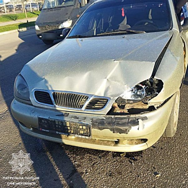 2,96 проміле &mdash; результат огляду водія, який скоїв ДТП у Сумах