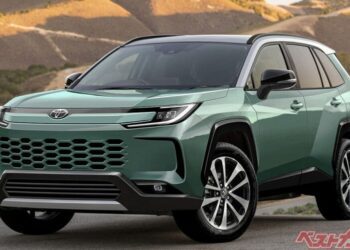 З’явилися подробиці про новий кросовер Toyota RAV4