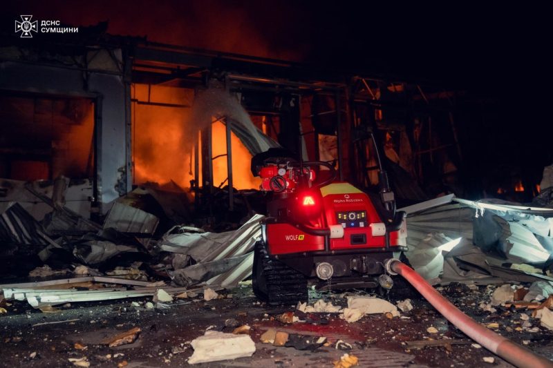 Росіяни вдарили по Сумах вісьмома «шахедами» цієї ночі