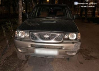 У Сумах водій скоїв ДТП та залишив місце автопригоди