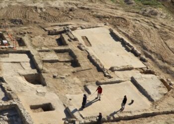 В Ізраїлі знайшли мозаїку VI століття в покинутому візантійському монастирі