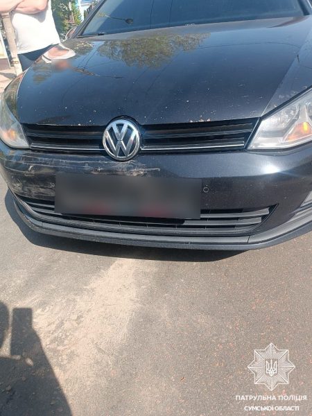 Недотримання дистанції призвело до ДТП за участі трьох автівок у Сумах на Металургів