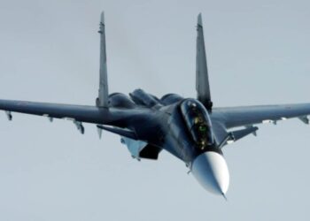 ГУР: У російському Ростові-на-Дону згорів винищувач Су-30СМ