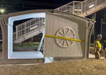 Японія першою в світі надрукувала залізничну станцію на 3D-принтері