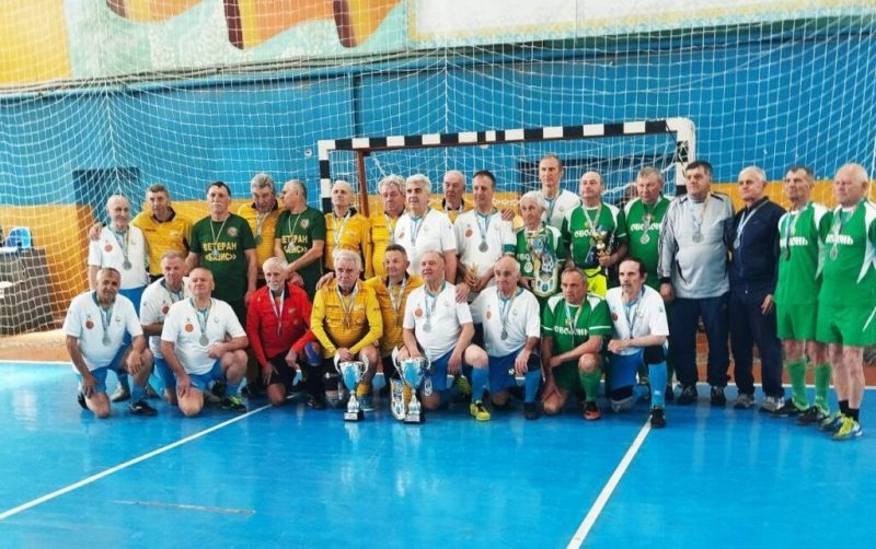 Команда «Ветеран Конотопщини» – чемпіони України з футзалу серед ветеранів 70+