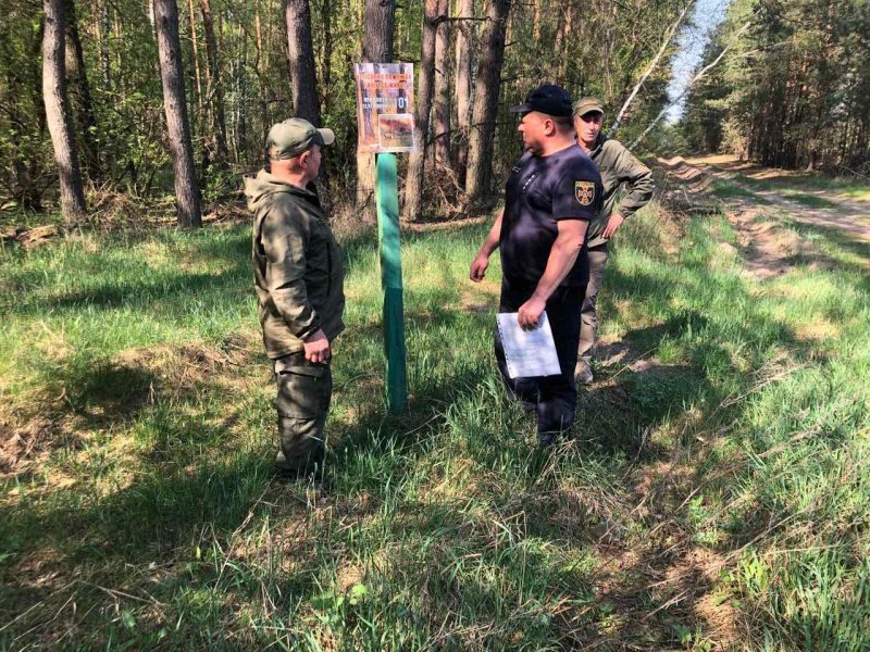 Кролевецькі лісівники, рятувальники та поліцейські – на сторожі пожежної безпеки