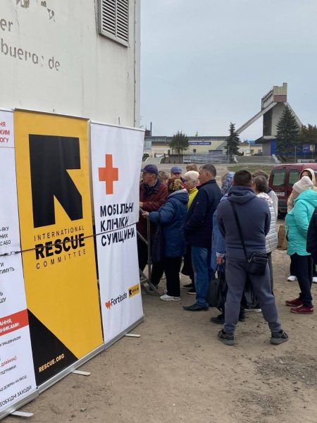 Мобільні клініки Fortitude продовжують працювати на Охтирщині