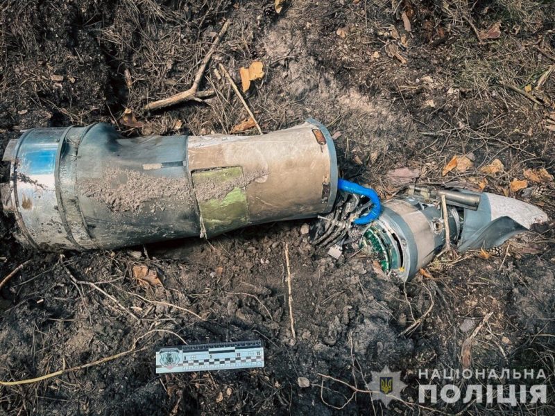 На Шосткинщині знайшли частину ворожої ракети