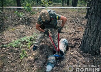 На Шосткинщині знайшли частину ворожої ракети