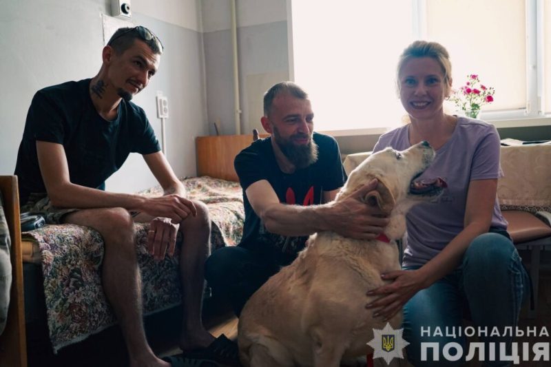 На Сумщині вперше запровадили каністерапію для поранених захисників