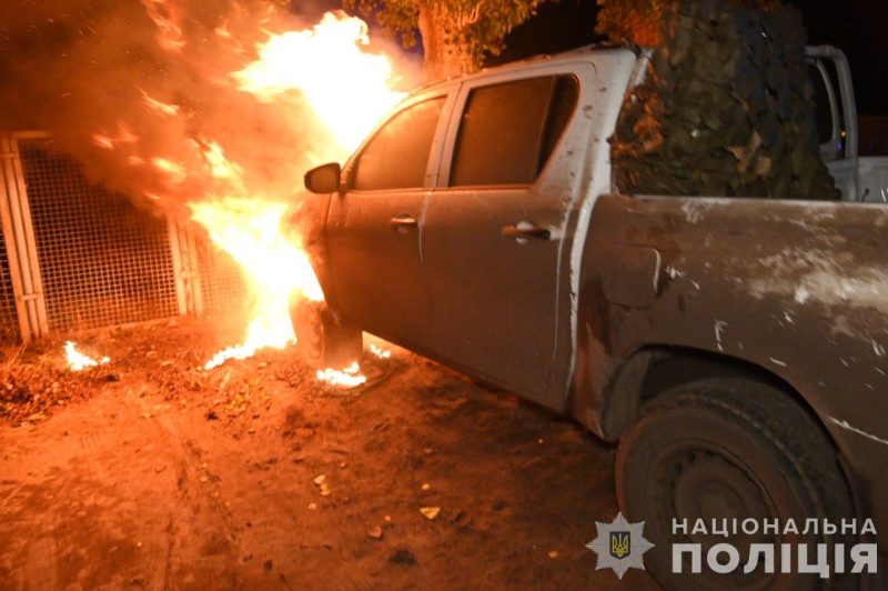 На замовлення рф підпалював авто військових: поліцейські Сумщини скерували справу до суду