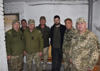 Олександр Качура привітав з 11-ю річницею Конотопську 36-та шляхо-відновлювальну бригаду