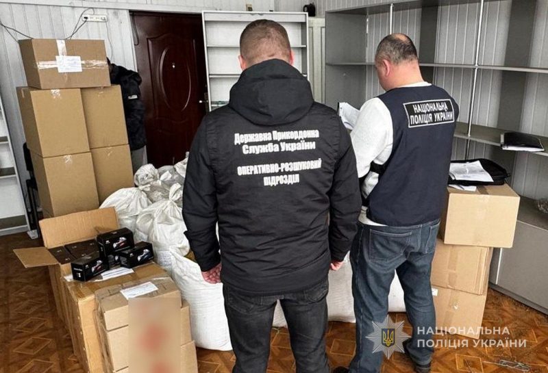 Підпільне виробництво тютюну: поліція Сумщини вилучила продукцію на 3 мільйони гривень