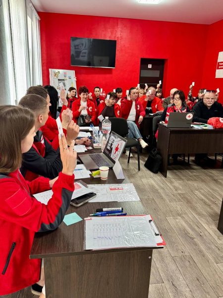 Роменську міську організацію Українського Червоного Хреста продовжить очолювати Ірина Стратейчук