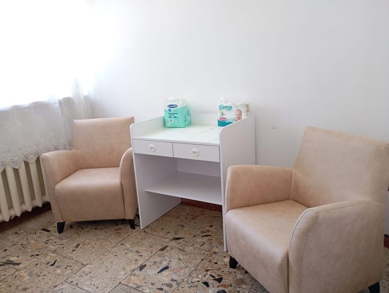 У Кролевецькому ЦПМСД облаштовано кімнату для грудного вигодовування