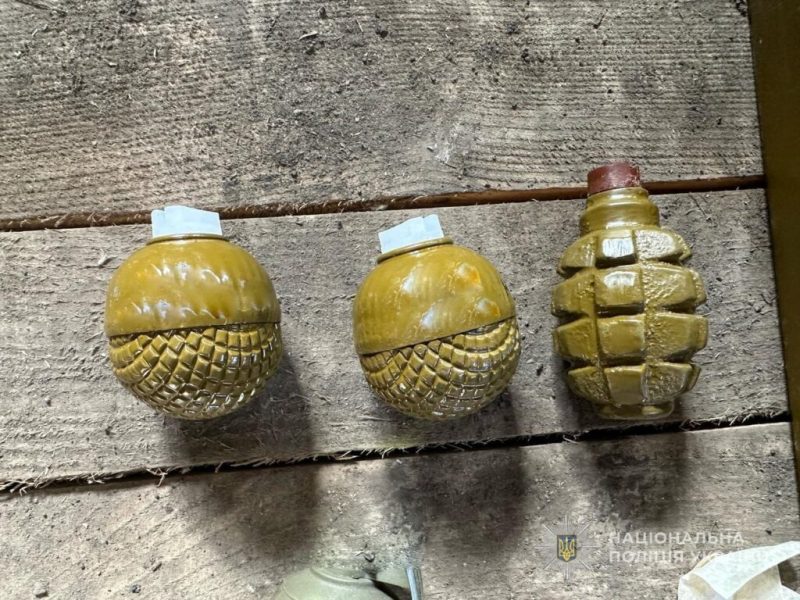 У жителя Сумщини поліцейські вилучили арсенал боєприпасів