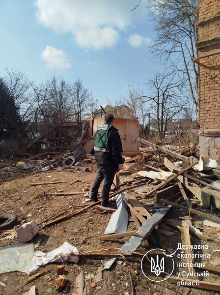 Вибух у Сумах 24 березня наніс мільярдних збитків навколишньому середовищу