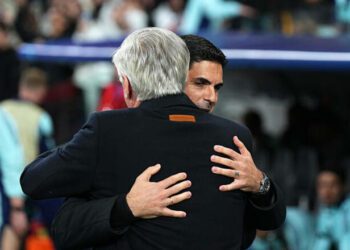 ВІДЕО. Реакція Анчелотті та Артети після чвертьфіналу Ліги чемпіонів