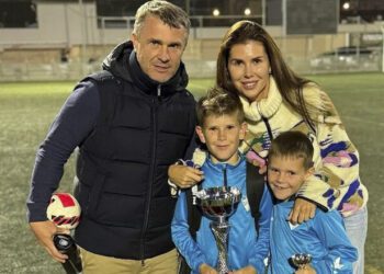 ВІДЕО. Син Реброва забив вражаючий гол. На стадіоні всі плескали