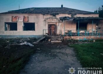 Внаслідок російських обстрілів на Сумщині був зруйнований магазин