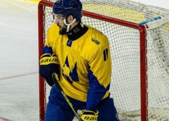 Форвард збірної України Денискін став найрезультативнішим гравцем на ЧС-2025 з хокею в дивізіоні 1А