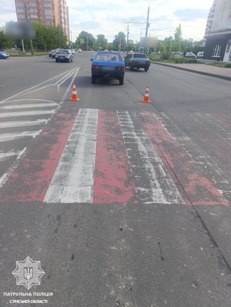 ДТП із травмованим на проспекті Свободи: у Сумах пішохода госпіталізували