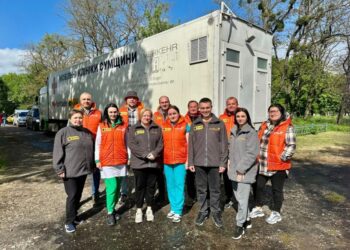 516 жителів Охтирщини отримали безкоштовну медичну допомогу в мобільних клініках Fortitude за ще один тиждень роботи в Грунській громаді