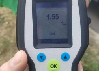 На вулиці Харківській патрульні зупинили водія з ознаками сп’яніння