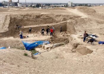 В Іраку виявили рельєф із зображенням останнього ассирійського царя