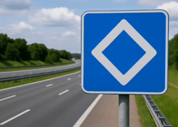 Синій знак із білим ромбом: що саме він забороняє водіям