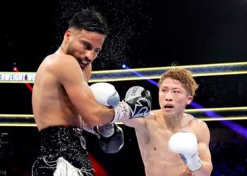 Іноуе піднявся після нокдауну на початку бою і потім нокаутував Карденаса