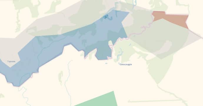 DeepState: Росіяни захопили територію у ще одній точці на Сумщині – біля Олександрії