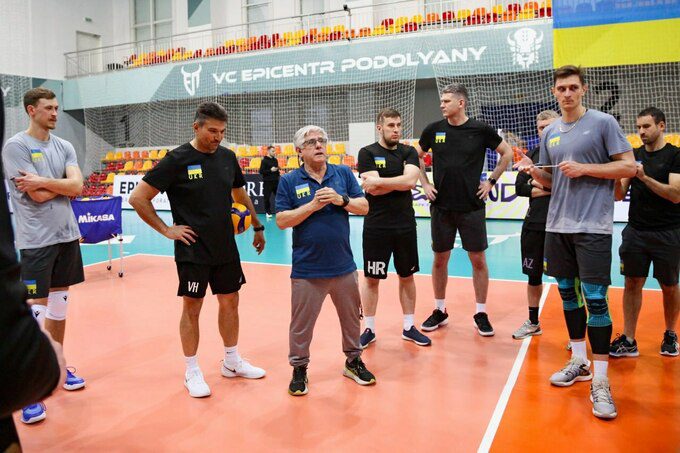 ФОТО. Збірна України з волейболу розпочала підготовку до Ліги націй