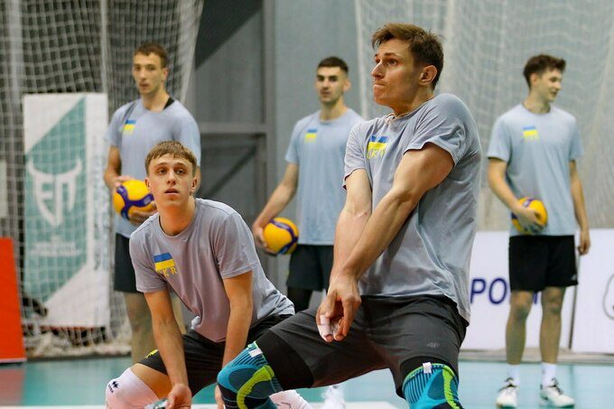 ФОТО. Збірна України з волейболу розпочала підготовку до Ліги націй