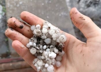 ФОТОФАКТ! Град в с. Русанівка