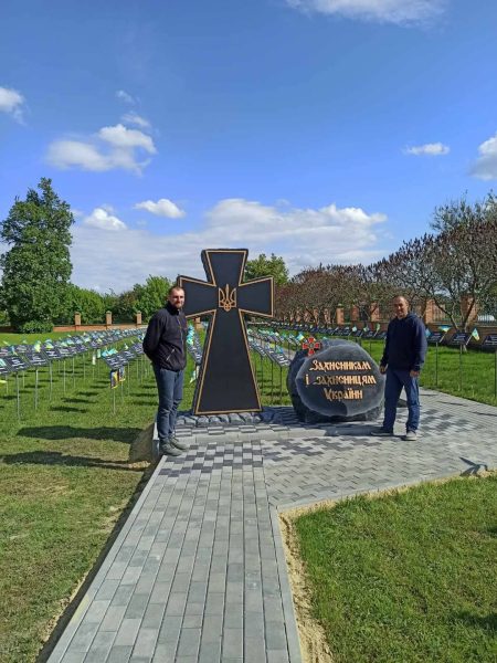 На Алеї Слави в Пустовійтівці встановили пам’ятний знак загиблим воїнам Роменщини