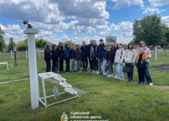 На конотопську метеостанцію завітали студенти коледжу